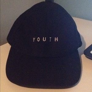 Black "Youth" Baseball Cap